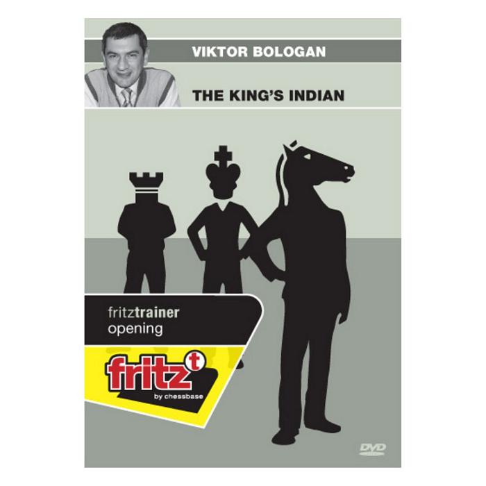 Coveret til skak-dvd'en The King's Indian udgivet af ChessBase, med et billede af stormester Viktor Bologan.