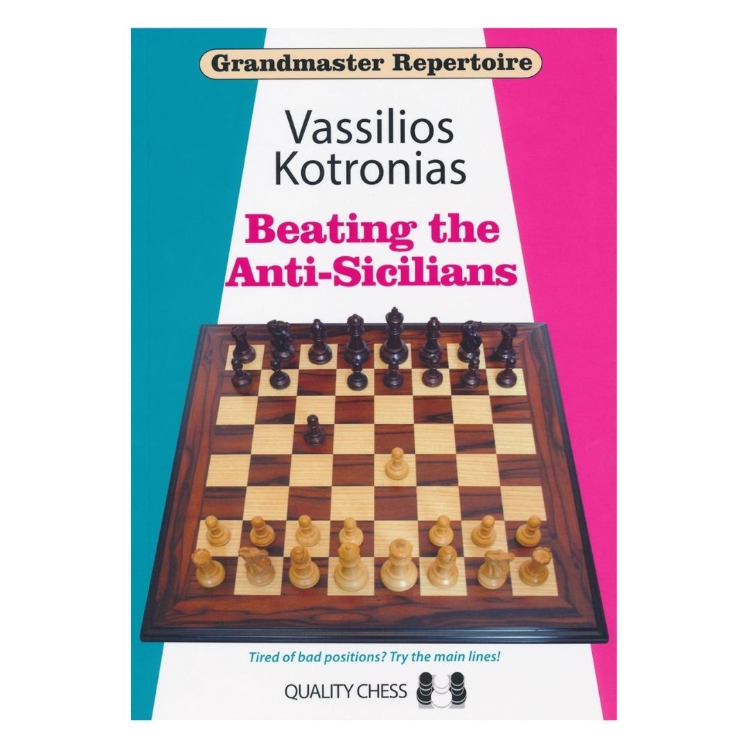 I grandmaster repertoire betaing the anti-sicilians gennemgår Vassilios Kotronias måde man kan spille varianter mod siciliansk