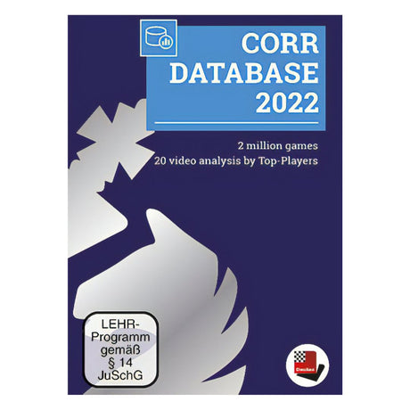 En stor database med skakpartier spillet af de bedste mesterspillere i verden og analyser af stormestre