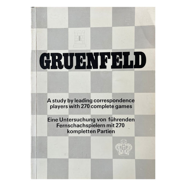 Forsiden af bogen - Gruenfeld