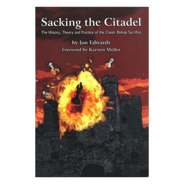 Forsiden af skakbogen Sacking the Citadel.